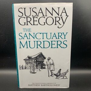 Book The Sanctuary Murders Susanna Gregory 1st Edition 2019